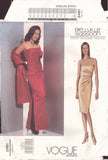 Vogue 2481 Sewing Pattern Dress and Stole Size 8-10-12, Cut, Complete