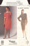 Vogue 2501 Sewing Pattern, Dress, Size 8-10-12, Cut, Complete