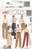 McCall's 2503 Pull-On Drawstring Pants and Skirt, Both in Two Lengths, Uncut, Factory Folded Sewing Pattern Size 4-10
