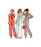 Style 2552, Nightgown, Pyjamas and Jumpsuit, Uncut, Factory Folded Sewing Pattern Bust 32.5 (83 cm)