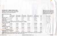 Kwik Sew 2570 Slim Fit Pants and Double Breasted or Zip Front Vest, Uncut, Factory Folded Sewing Pattern Multi Plus Size XS-XL
