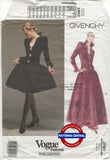 Vogue 2583 Fit and Flare Evening Dress in Two Lengths, Uncut, Factory Folded, Size 12-16