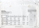 Kwik Sew 2612 Close Fitting Dress with Flared Skirt and Neckline Variations, Uncut, Factory Folded, Sewing Pattern Size 8-22