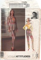 Vogue 2685 Gordon Henderson Jacket, Pants and Top, Uncut, F/Folded, Sewing Pattern Size 8-12