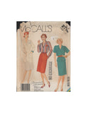 McCall's 2718 Sewing Pattern, Dress, Skirt and Shirt, Size 12, CUT, COMPLETE