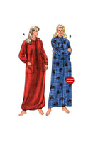 Kwik Sew 2727 Fleece Lounger and Robe, Uncut, Factory Folded Sewing Pattern Bust 31.5-45 (80-114 cm)