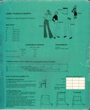 Bevknits 2800, Sewing Pattern, Ladies' Slacks & Shorts, Uncut