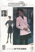 Vogue 2833 Carmelo Pomodoro Jacket, Skirt and Top, Mostly Uncut, Complete Sewing Pattern Size (see description)