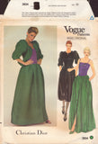 Vogue 2834 Sewing Pattern, Jacket and Dress, Size 10, Neatly Cut, Complete