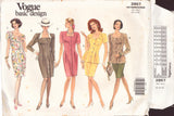 Vogue 2857 Sewing Pattern, Dress, Top and Skirt, Size 12-14-16, Cut, Complete