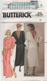Butterick 3018 Low Back Evening Dress in Two Lengths, Uncut, Factory Folded Sewing Pattern SIze 10