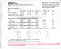 Kwik Sew 3029 Men's Dancewear: Leotard, Midriff Top and Straight Pants, Uncut, F/Folded, Sewing Pattern Size 34-48