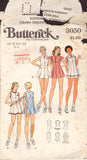 Butterick 3050 Sewing Pattern, Tennis Dress and Briefs, Size 10, Cut, Complete