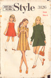 Style 3126 Sewing Pattern, Girls' Dress, Size 4, Cut, Complete