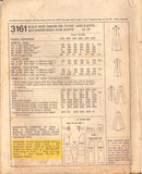 McCall's 3161 Sewing Pattern Dress or Tunic, Pants, Size 16.5, Cut, Complete