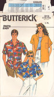 Butterick 3210 Sewing Pattern Shirt Size L-XL Uncut Factory Folded