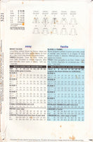 Butterick 3221 Sewing Pattern Blouse, Size 12-14-16, Neatly Cut, Complete