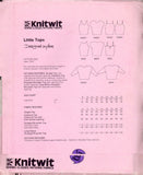 Knitwit 3300 Sewing Pattern, Little Tops, Size 6-22, Uncut