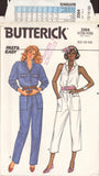 Butterick 3304 Sewing Pattern, Jumpsuit, Size 12-14-16, Cut, Complete