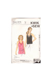 Kwik Sew 3418 Sewing Pattern, Tops, Size XS-XL, Uncut, Factory Folded