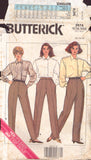 Butterick 3474 Sewing Pattern Pants Size 12-14-16 Uncut Factory Folded