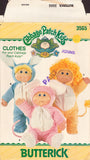 Butterick 3565 Sewing Pattern, Cabbage Patch Kids Clothes, One Size, Neatly Cut, Complete + Transfers