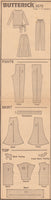 Butterick 3570 Sewing Pattern, Top, Skirt and Pants, Size 16, Cut, Incomplete