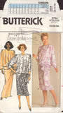 Butterick 3754 Top, Skirt, Size 14-16-18, Uncut, Factory Folded