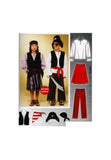 Kwik Sew 3804 Child's Pirate Costumes, Uncut, Factory Folded, Size 4-14