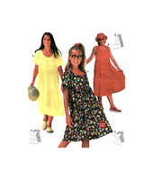 Burda 3811 Teen or Tween Loose Fitting Tiered Summer Dress, Uncut, Fac Patterns Central Burda 3811 Teen or Tween Loose Fitting Tiered Summer Dress, Uncut, Fac Patterns Central