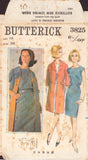 Butterick 3825 Sewing Pattern, Dress and Coat, Bust 36, Unprinted, Complete