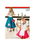 Simplicity 3836 Women's Rockabilly Costumes, Uncut, Factory Folded, Various Sizes