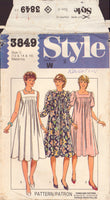 Style 3849 Sewing Pattern, Maternity Dress, Size 12-14, Cut, Complete