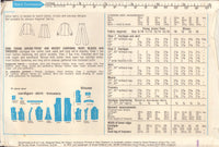 Style 3900 Sewing Pattern, Teen's and Women's Cardigan, Skirt, Blouse and Trousers, Size 13/14, Partially Cut, Complete
