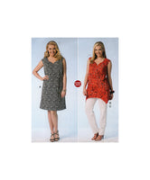 Kwik Sew 4115 Loose Fitting Dress or Top and Pants, Uncut, Factory Folded, Sewing Pattern Plus Size 1X-4X