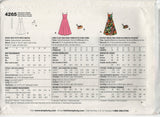 Simplicity 4265 Fit and Flare Sundress with Matching Clutch Purse, Uncut, Factory Folded, Sewing Pattern Size 8-18