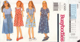 Butterick 4360 Sewing Pattern Girls' Dress and Jumper Size 7-14 Uncut Factory Folded