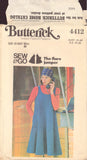 Butterick 4412 Sewing Pattern, Women's Jumper, Size 12, Cut, Complete