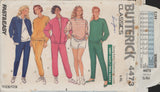 Butterick 4473 Sewing Pattern, Jacket, Top, Shorts & Pants, Size L-XL, Partially Cut, Complete