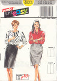 Burda 4523 Sewing Pattern, Skirt, Size 18-28, Uncut, Factory Folded