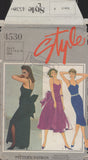 Style 4530 Sewing Pattern, Misses' Dress, Size 12-14-16, Cut, Complete