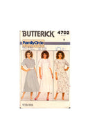 Butterick 4702 Sewing Pattern Dress Size 8 Uncut Factory Folded