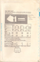 Butterick 4726 Sewing Pattern, Women's Skirts, Size Medium, Uncut, Factory Folded