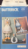 Butterick 4779 Sewing Pattern Draft Stop Decorations, Uncut, Factory Folded