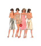 Style 4839 Lingerie Set: Slip or Camisole, Panties, Culotte Slip and Waist Slip, Uncut, Factory Folded Sewing Pattern Bust 34-38 (87-97 cm)