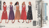 Butterick 4982 Retro 80s Jumper in Two Lengths, Uncut, Factory Folded, Sewing Pattern Size 18-22