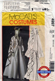 McCall's 4997 Renaissance Era Dress Costumes, Cut, Complete Size 6-12
