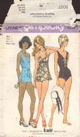 Simplicity 5027 Sewing Pattern Bathing Suits Size 12 Partially Cut, Complete