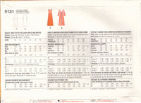 Simplicity 5131 Sewing Pattern, Miss Petite Pullover Dress and Duster, Size 10-16, Cut, Incomplete