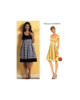 Butterick 5317 Fit and Flare Dress with Inverted Pleat Skirt, Uncut, Factory Folded, Sewing Pattern Size 8-14